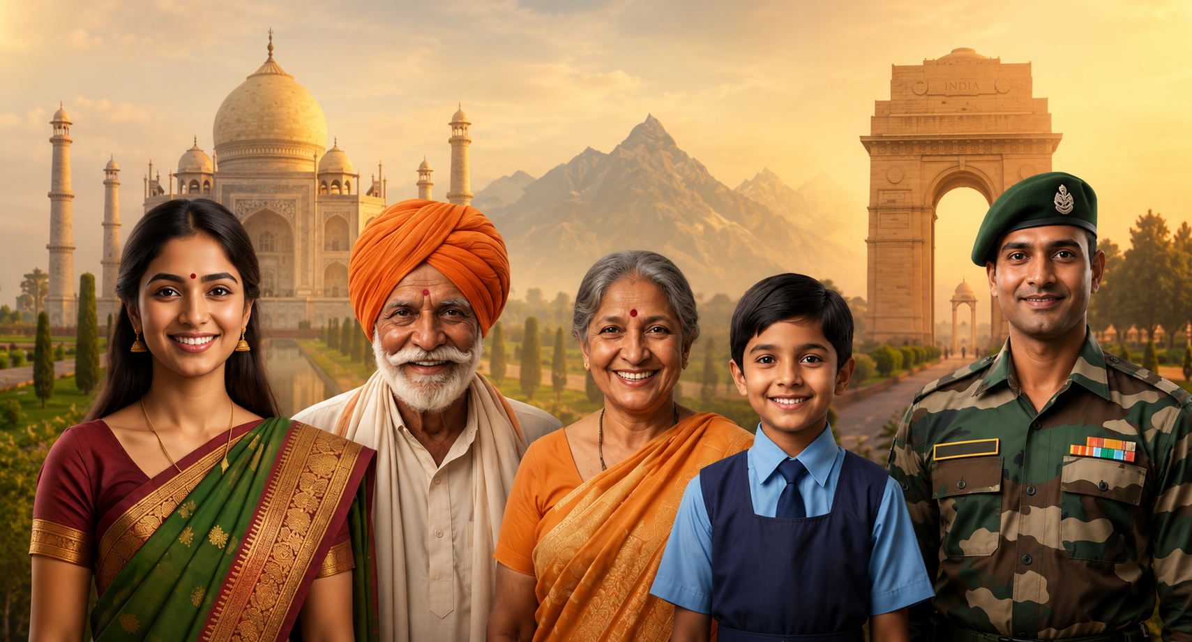 SignForIndia Hero Visual